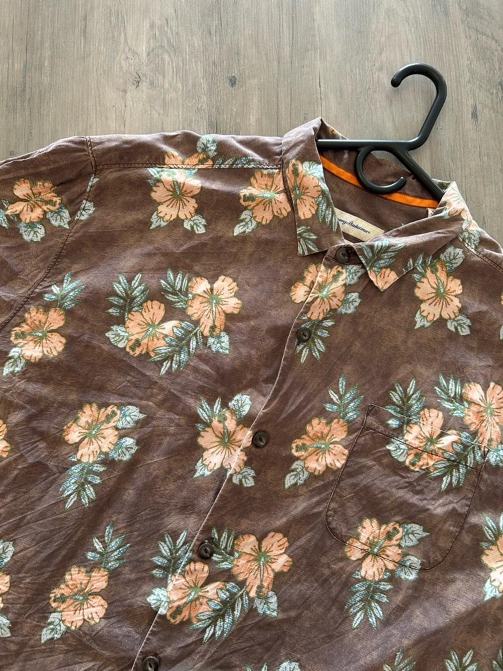 Tommy Bahama Hawaiian Shirt 100% Silk - original fit size XXL